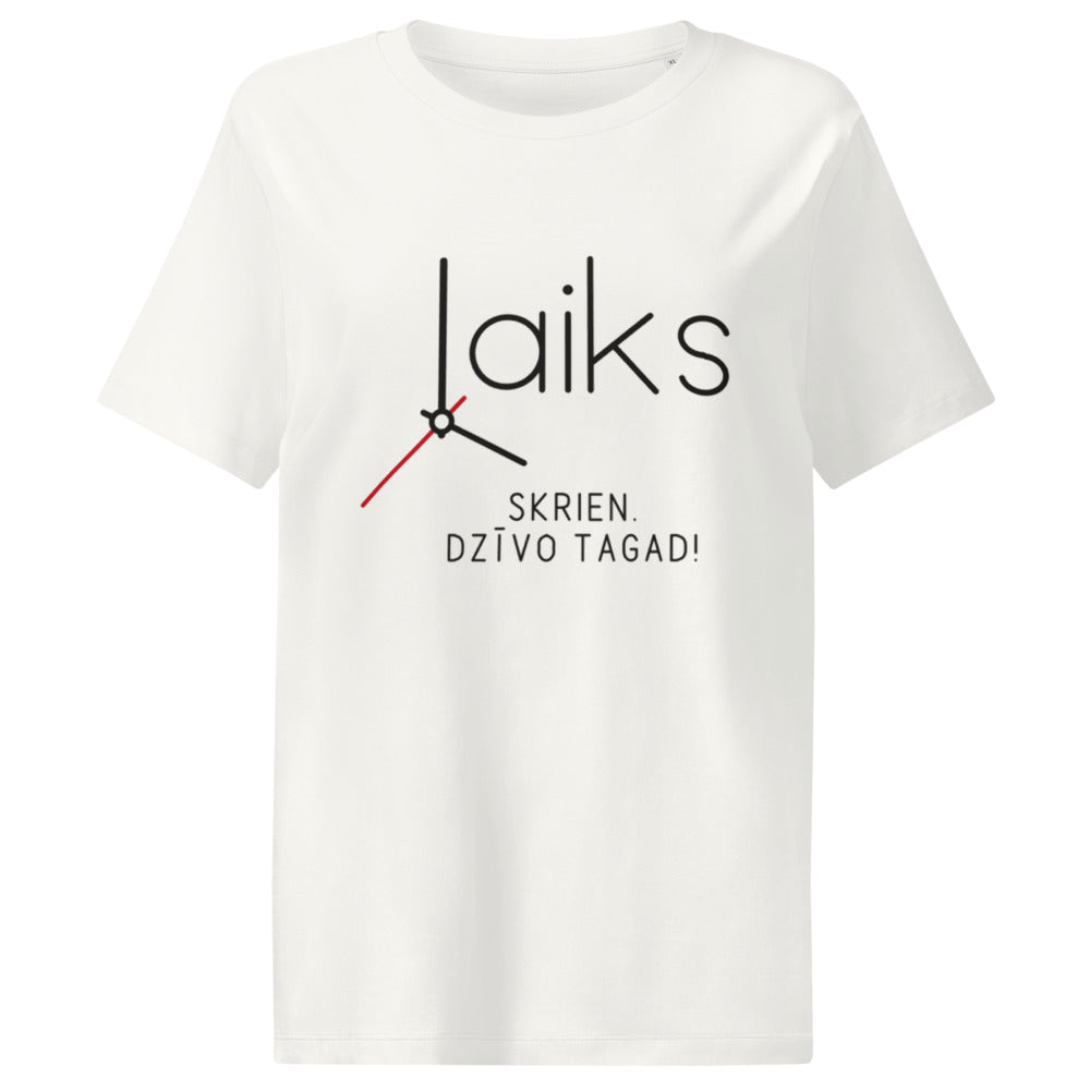 Pienbalts · priekšpuse – Laiks skrien. Dzīvo tagad!