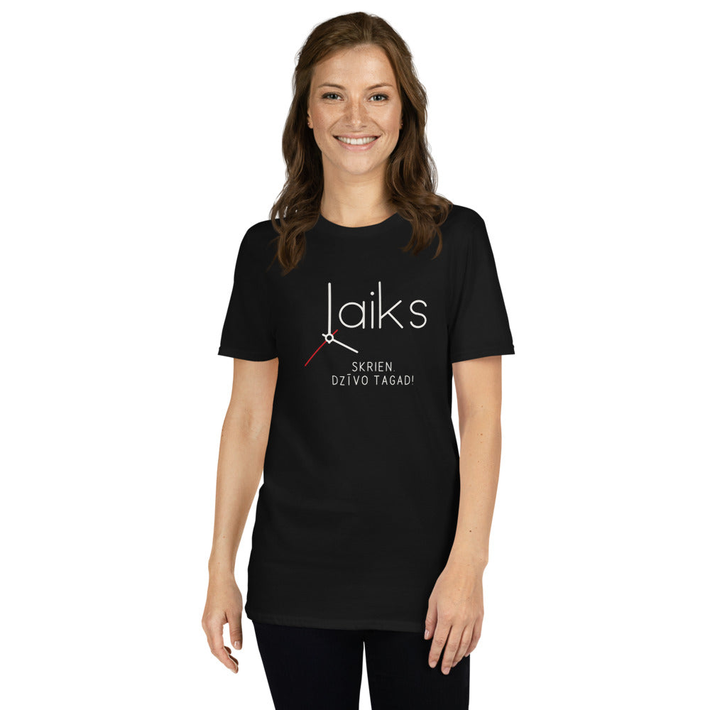 Melns · Klasiskais · sieviete – Laiks skrien. Dzīvo tagad!